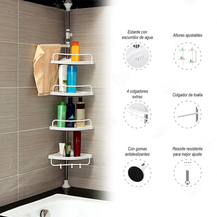 Organizador de Baño -Multifuncional