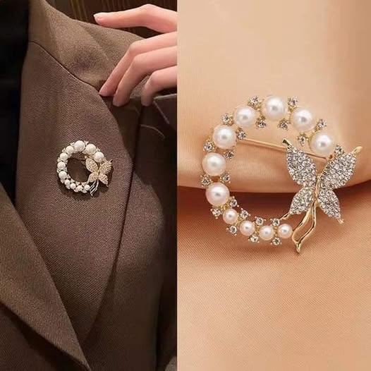 Hermoso Broche Oro "Mariposa Monarca🦋"