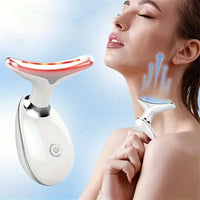 Masajeador facial y reductor papada - Luz led