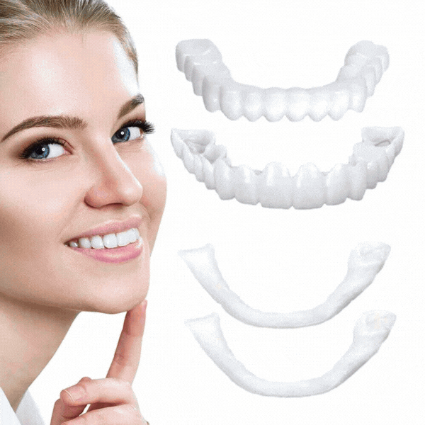 Carillas Dentales Ajustables 🦷- Set 2 Pzs (Superior e Inferior)