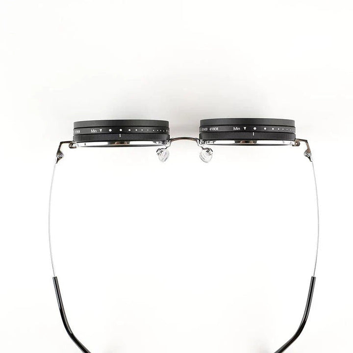 Lentes con oscurecimiento ajustable