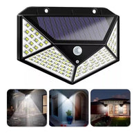 Lámpara solar 180° con sensor de movimiento