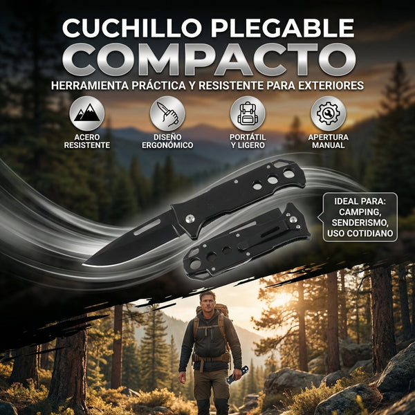 Herramienta Plegable Multiusos para Exteriores