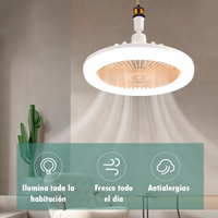 AIRFLOW™ - Foco Ventilador 2 en 1